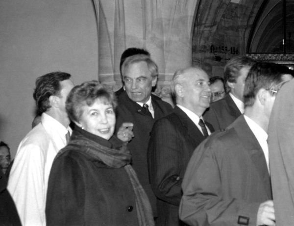 michael gorbatschow mit gattin raissa und georg kronawitter